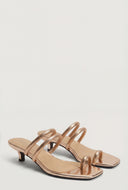 Novah Jelly Toe Loop Kitten Heel Sandals