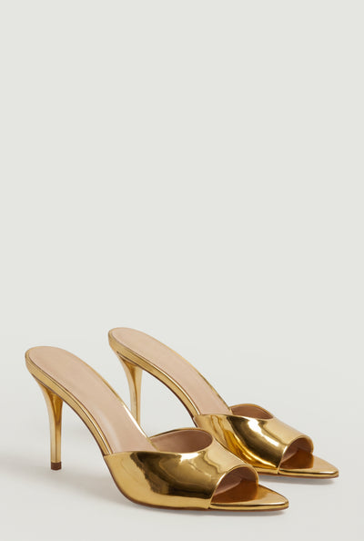 Peep Toe Stiletto Sandals