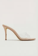 Peep Toe Stiletto Sandals