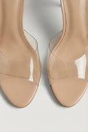 Peep Toe Stiletto Sandals