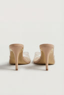 Peep Toe Stiletto Sandals