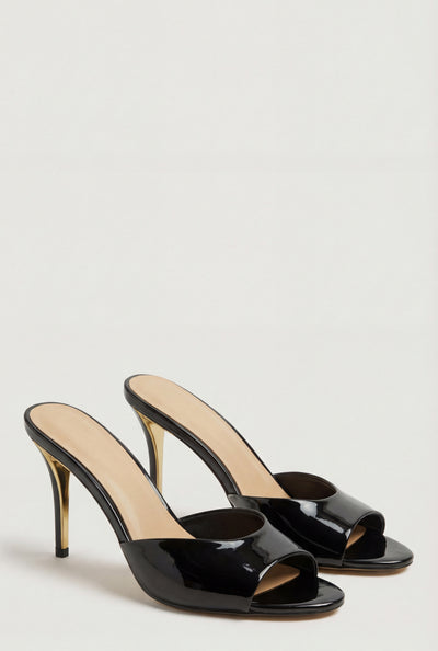 Peep Toe Stiletto Sandals