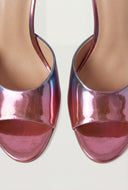 Peep Toe Stiletto Sandals