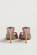 Peep Toe Stiletto Sandals
