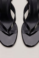 Mid Heel Thong Sandals