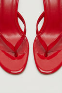 Mid Heel Thong Sandals