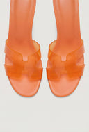 Madeline Jelly H-Band Stiletto Sandals