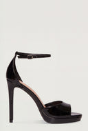 Aaliyah Open Toe Ankle Strap Stiletto Sandals