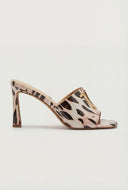 Palmer Notch Band High Heel Mules