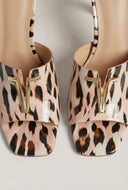 Palmer Notch Band High Heel Mules