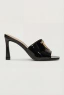 Palmer Notch Band High Heel Mules