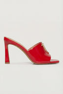 Palmer Notch Band High Heel Mules