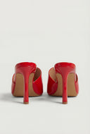 Palmer Notch Band High Heel Mules