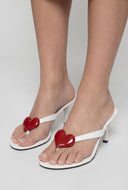 Tallulah Heart Embellished Heeled Sandals