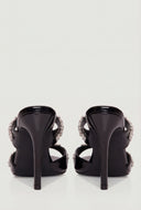 Glam Trim Band Stiletto Sandals