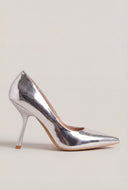 Mariah Pointed Toe Slant Heel Pumps