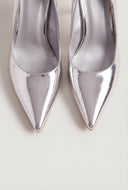 Mariah Pointed Toe Slant Heel Pumps