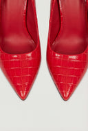 Mariah Pointed Toe Slant Heel Pumps