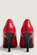 Mariah Pointed Toe Slant Heel Pumps