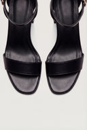 Cutout Block Heel Sandals