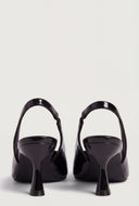 Sara Pointed Toe Spool Slingback Pumps