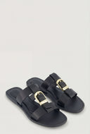 Wrenley Buckle Strap Slide Sandals