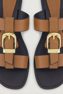 Wrenley Buckle Strap Slide Sandals