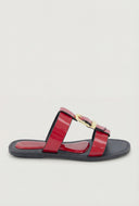 Wrenley Buckle Strap Slide Sandals