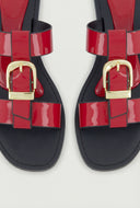 Wrenley Buckle Strap Slide Sandals