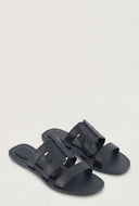 Cutout Slide Sandals