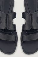 Cutout Slide Sandals