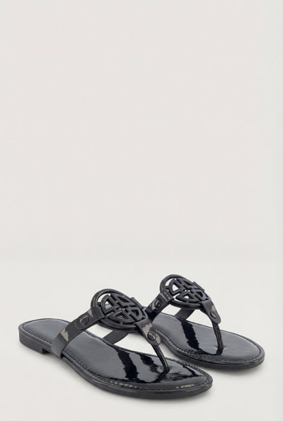 Judith Pendant Thong Sandals