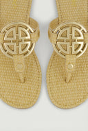 Judith Pendant Thong Sandals