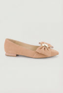 Bow Pointed Toe Flats