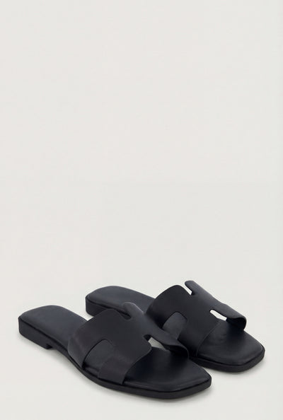 Hayden Band Slide Sandals