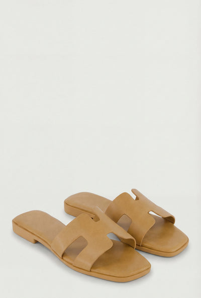 Hayden Band Slide Sandals