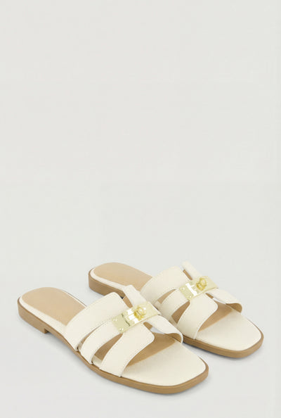 Aleah Cutout Band Slide Sandals