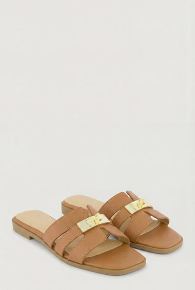 Aleah Cutout Band Slide Sandals