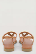 Ophelia Ankle Strap Thong Sandals