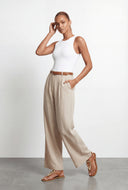 Ophelia Ankle Strap Thong Sandals