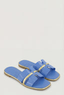 Hayden Band Metallic Threaded Sandals