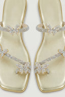 Glam Butterfly Toe Loop Sandals