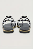 Glam Butterfly Toe Loop Sandals