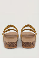 Legacy Buckle Strap Cork Footbed Sandals