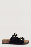 Legacy Buckle Strap Cork Footbed Sandals