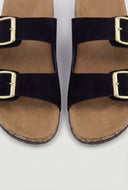 Legacy Buckle Strap Cork Footbed Sandals