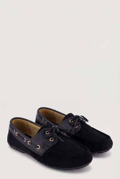 London Lace-Up Boat Shoes
