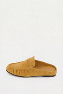 Lottie Faux Suede Loafer Mules