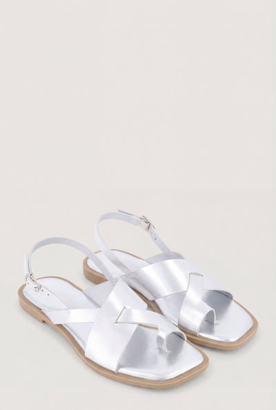 Cross Strap Ankle Sandals