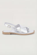 Cross Strap Ankle Sandals